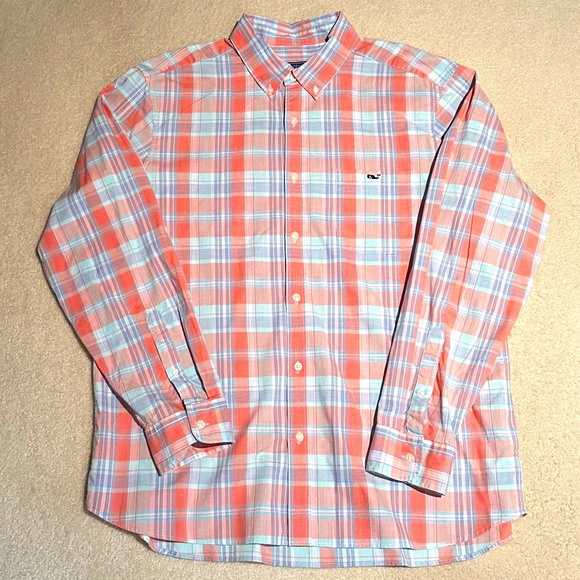 Vineyard Vines Plaid Button Down - Picture 1 of 4